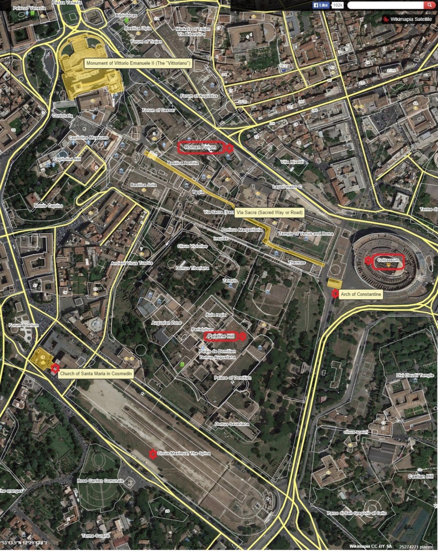 羅馬競技場, 羅馬廣場, 周邊亂走 羅馬競技場, 羅馬廣場, 周邊亂走