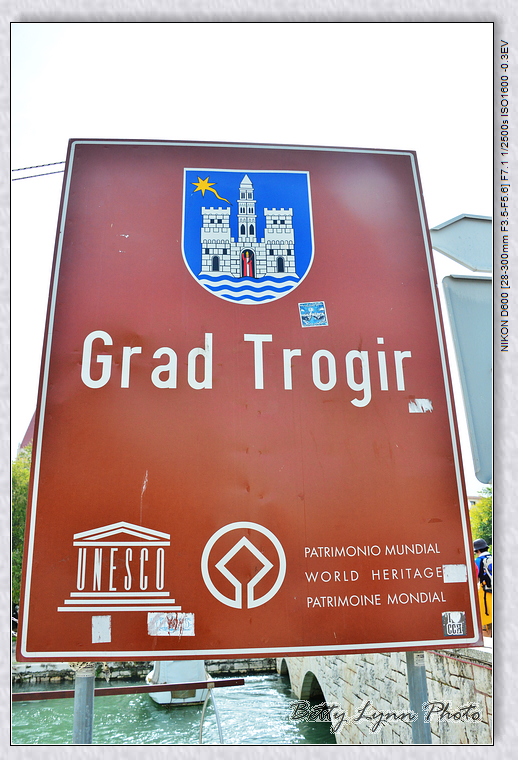 把UNESCO當招牌掛的Trogir特羅吉爾