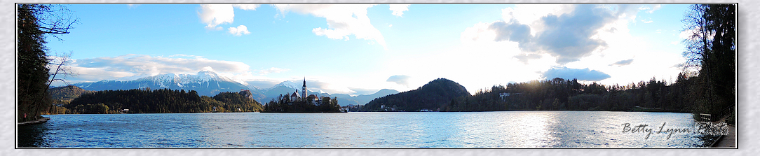 Slovenia最著名的風景區_不累的湖-Bled Lake布雷德湖