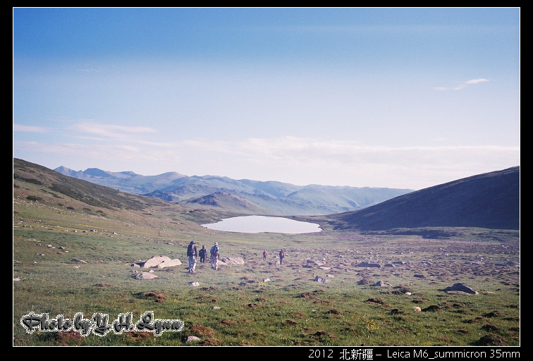 北新疆騎馬健行_騎馬上路 (3) -- 黑湖&千湖